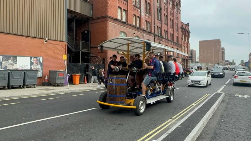 LIVERPOOL BEER BIKE WITH BEER INCLUDED - Who Is This Experience Best For?