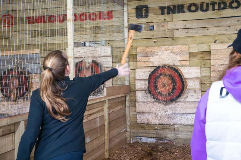 Llangollen: Axe Throwing, Archery and Air Rifles Combo - How the Tour Works: From Arrival to Ending