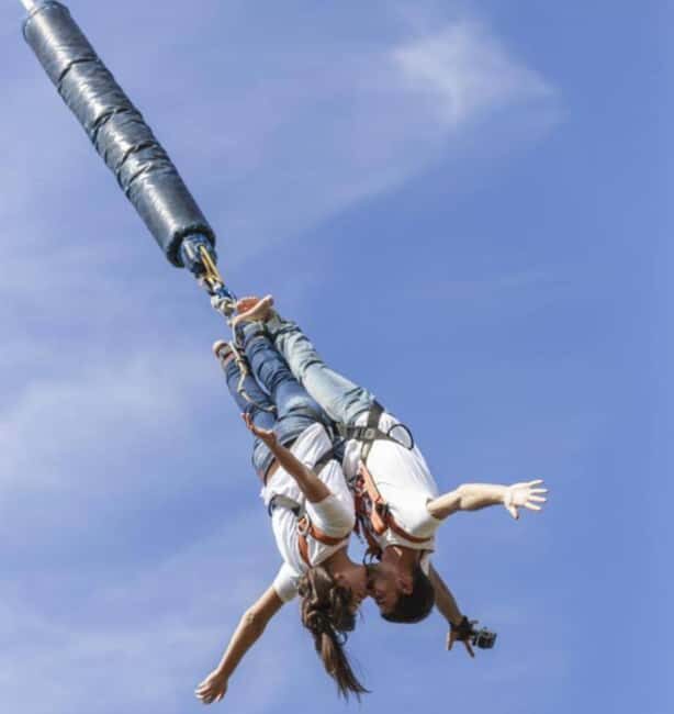 Lloret de Mar: Sling Shot Jump Experience - The Views and the Atmosphere