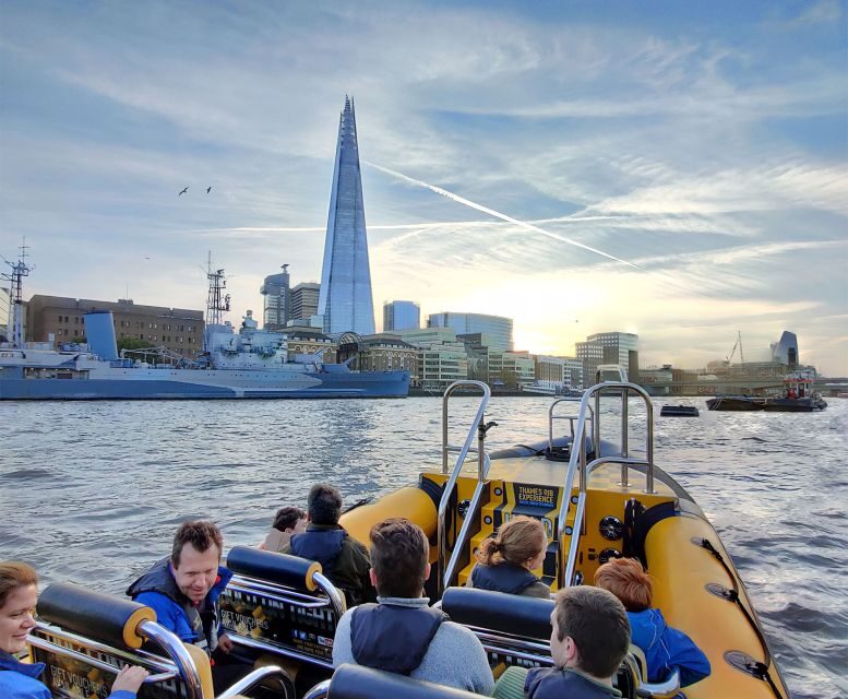 London: 20-Minute Tower RIB Blast from Tower Pier - What’s Included, What’s Not