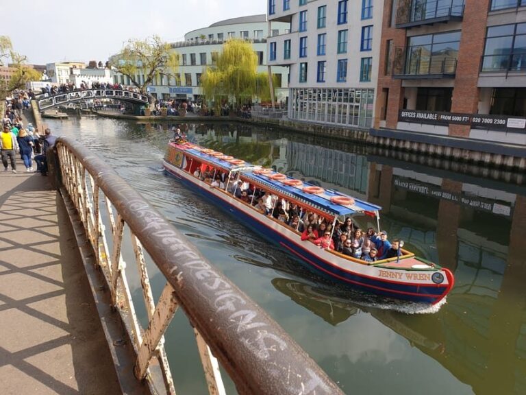 London: Canal Boat Ride on Camden Lock - The Itinerary and Key Stops