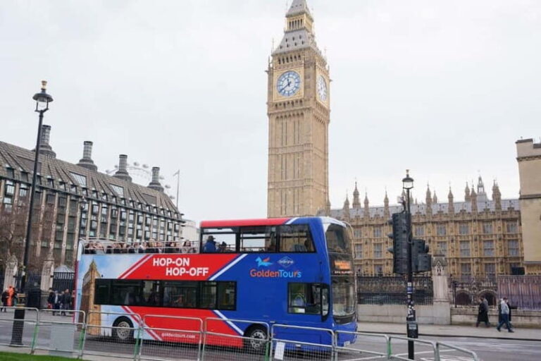 London: Golden Tours Gray Line Hop-on Hop-off Bus Tour - The Practical Aspects