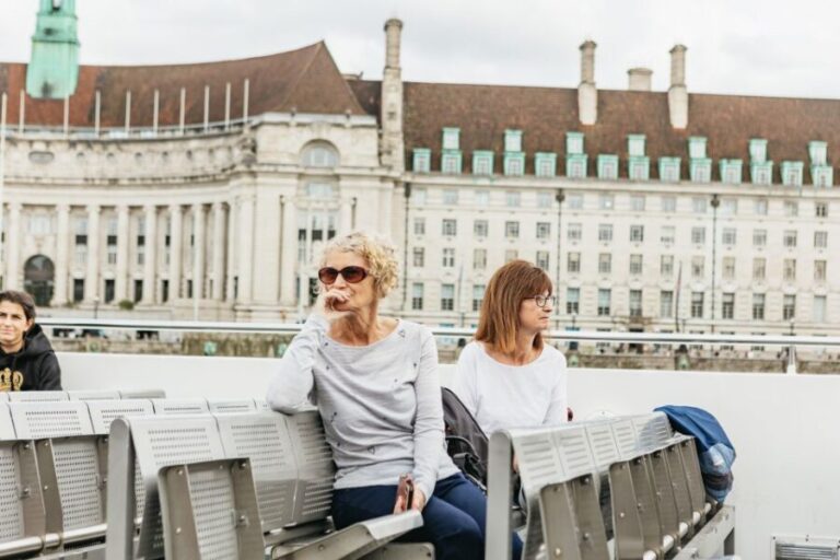 London: London Eye, River Cruise, & Hop-on Hop-off Bus Tour - The Route and Landmarks