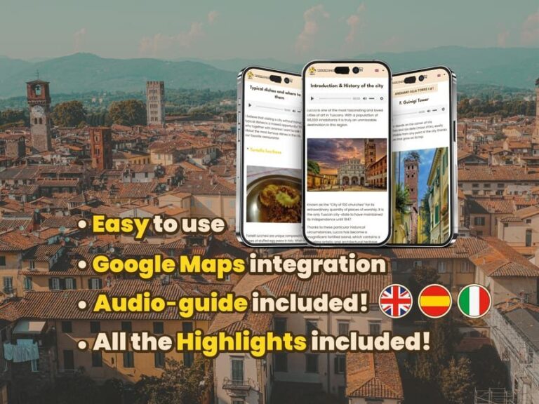 Lucca: Digital guide made with a Local for your tour - A Deep Dive into the Lucca Digital Guide Experience