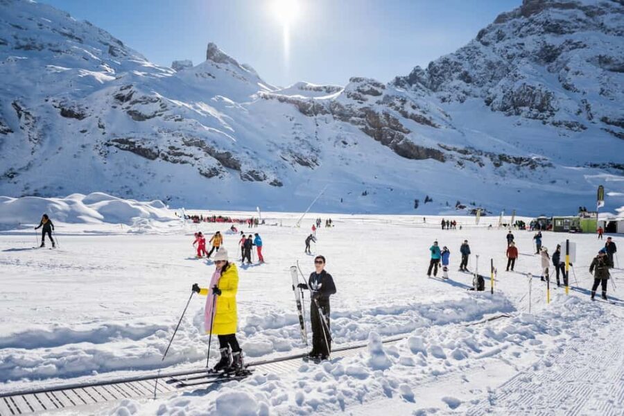 Lucerne: Titlis Beginner Ski Day Snow Experience - Trübsee and the Snow Experience Park