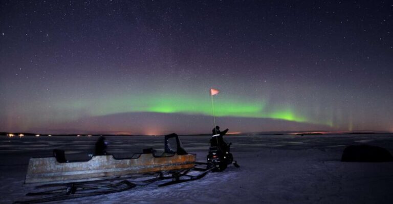 Luleå : Northern Lights Tour on a Snowmobile drawn Sled - The Experience from the Reviews