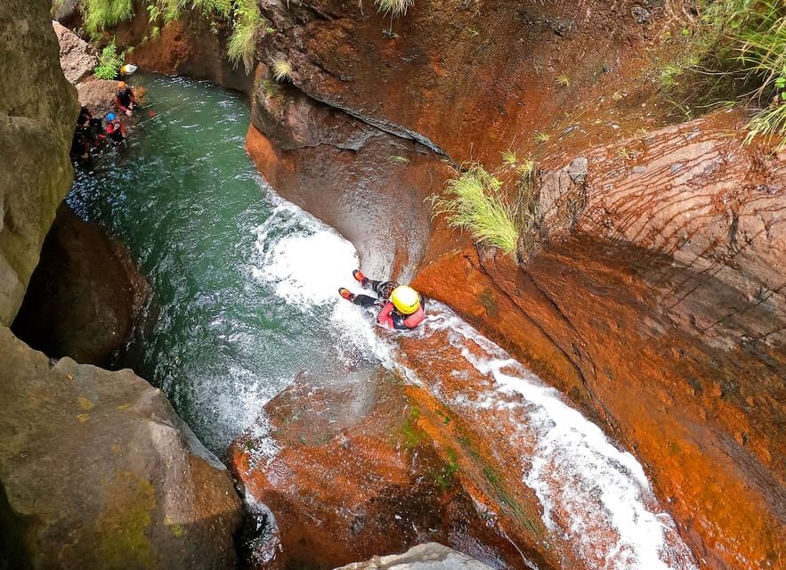 Madeira: Intermediate (Level 2) Canyoning Experience - Itinerary and what to expect at each stop