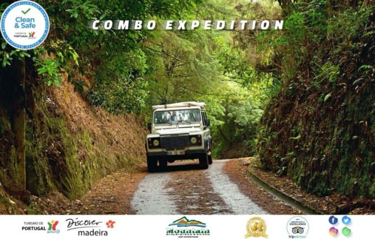 Madeira: Mini-Combo East Challenge: Jeep Safari + Levada - What’s Included and What You Should Know