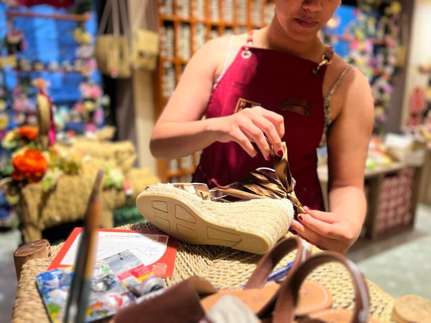 Make Authentic Espadrilles in Valencia - Who Will Love This?