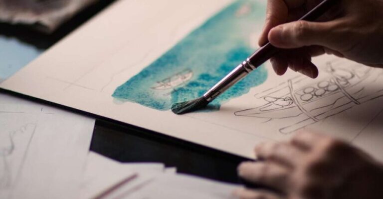 Malaga: Drawing & Painting Lesson Outdoors - The Value of This Art Experience