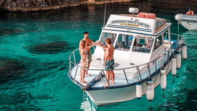 Malta: Comino, Blue Lagoon Crystal Lagoon and Sea Caves - Comfort and Practicalities on Board