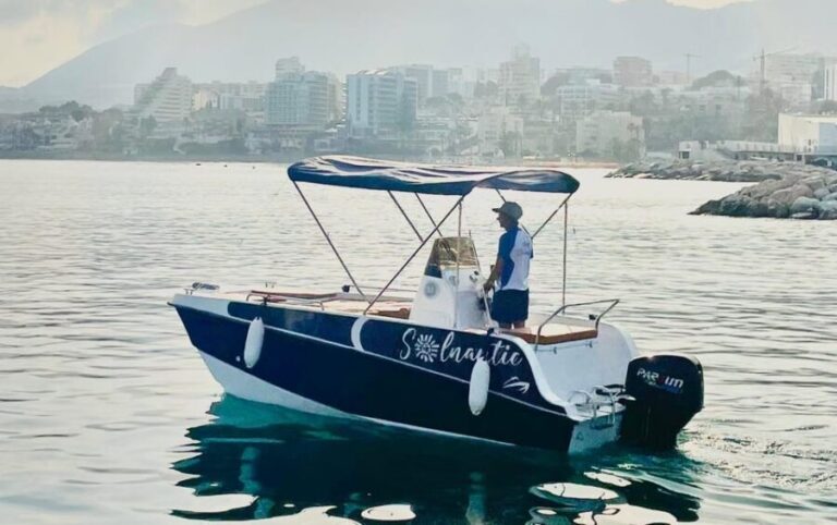 Marbella: License-free Boat Rental for dolphin watching - The Sum Up