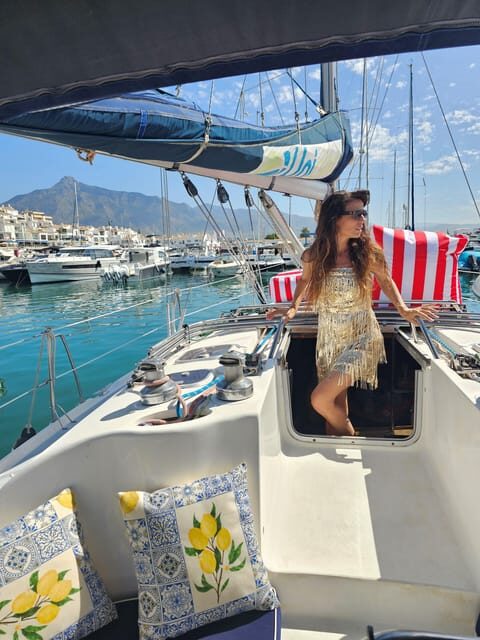 Marbella, Port Banus : SAILING Tour on Private Sailing Boat - The Balance of Comfort, Adventure, and Authenticity
