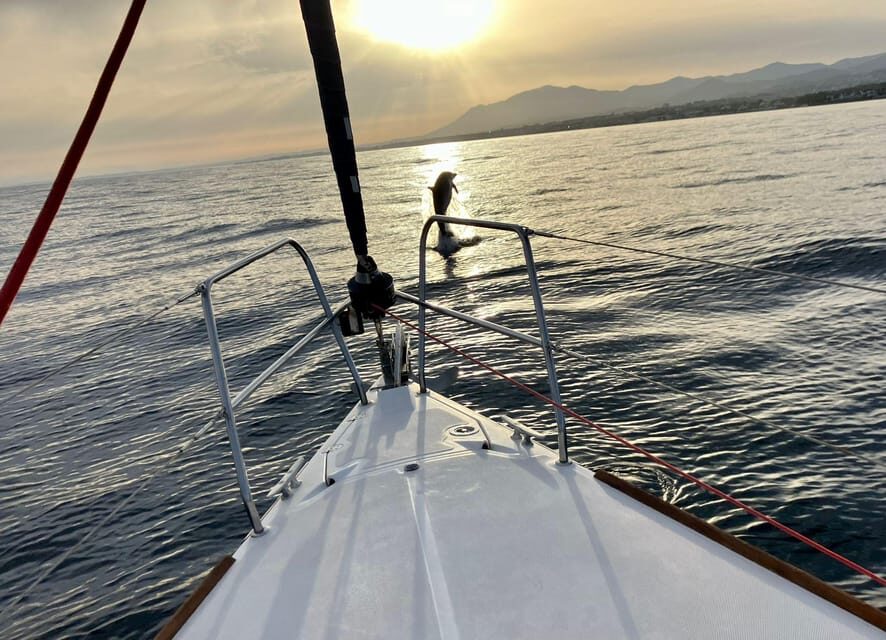 Marbella: sunset sailboat trip Drinks-Snacks,2 hour - The Value of the Experience