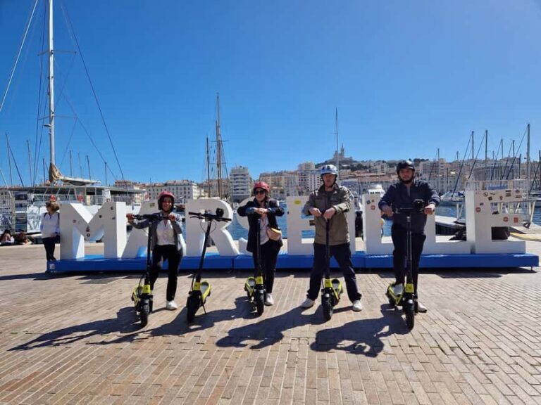 Marseille: Self-Guided Smartphone Tour by E-Scooter - A Deep Dive Into the Itinerary