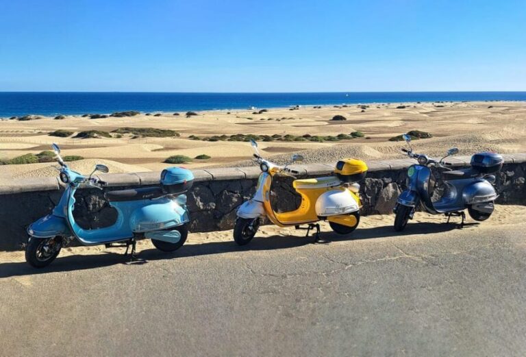 Maspalomas and Las Palmas: electric vintage scooter for rent - Booking and Practical Details