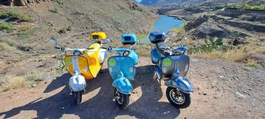 Maspalomas: tour of the Ayagaures on old electric scooters - The Itinerary in Detail