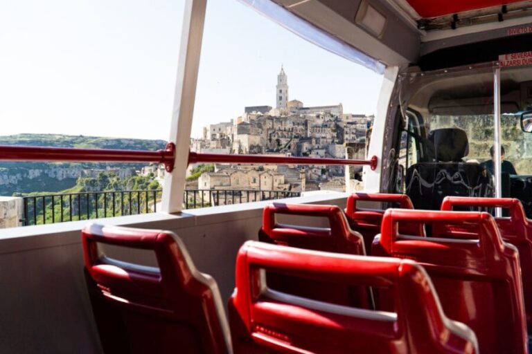Matera: Open Top Bus Tour with Entrance to Casa Grotta - Authentic Experiences & Real Traveler Insights