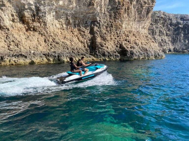 Mellieha: Comino and Blue Lagoon Jet Ski Safari Tour at 3 PM - What to Expect From the Tour