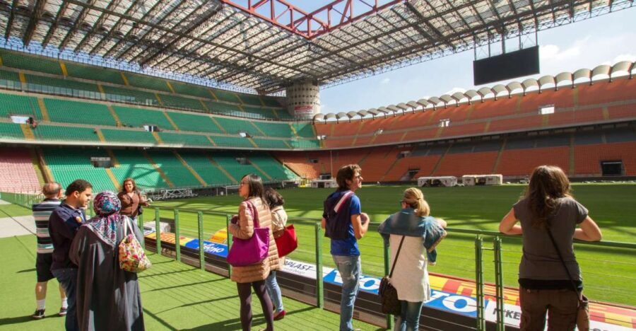 Milan: San Siro Stadium Entry Ticket and Optional Bus Ticket - The Stadium Tour: Behind the Scenes and Up Close