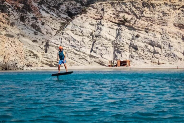 Milos: E-Foil Experience with Instructor - What You Can Expect from the E-Foil Experience in Milos