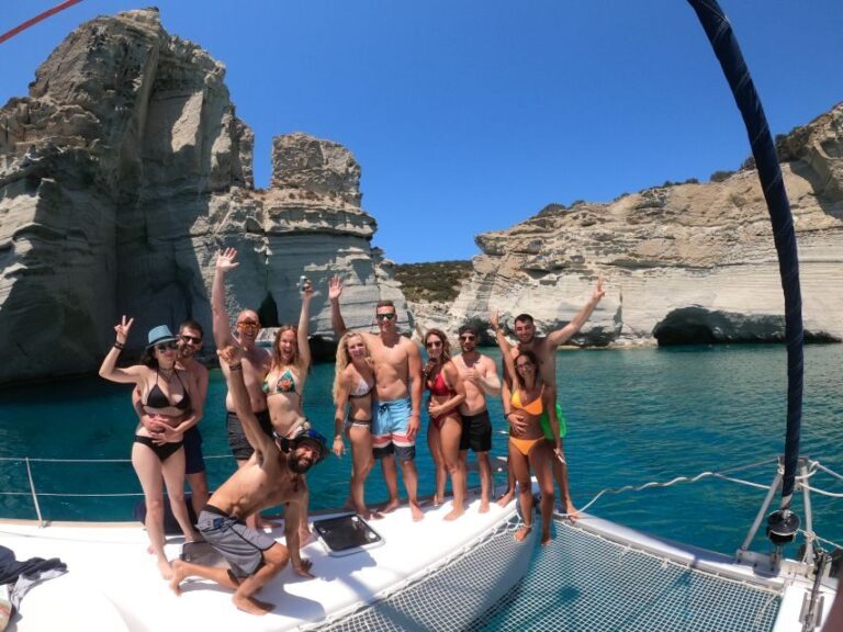 Milos: Full-Day Catamaran Cruise with Paddle Board - What’s Included and What to Keep in Mind