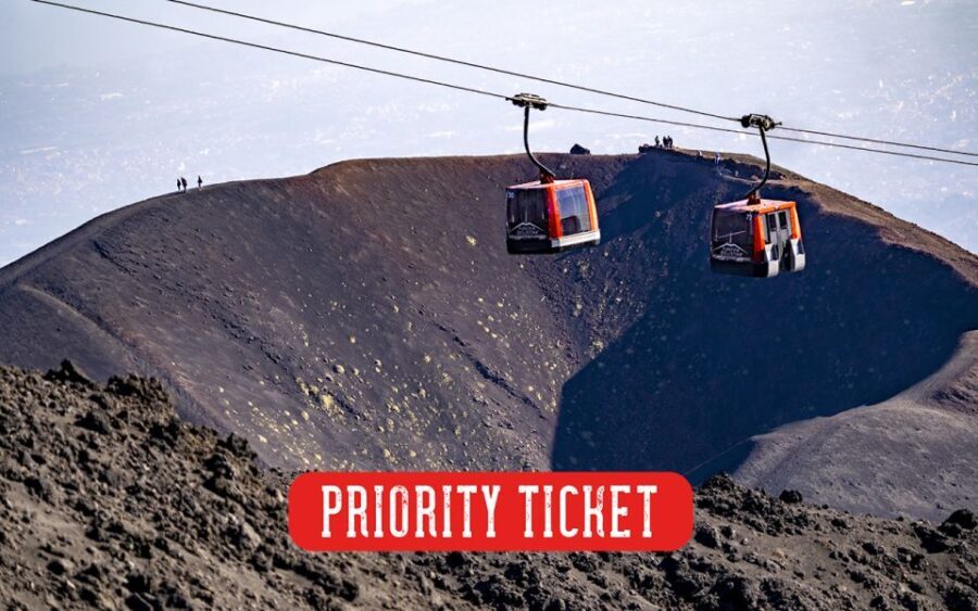 Mount Etna: Return Funivia dell'Etna Cable Car Ticket - The value for travelers