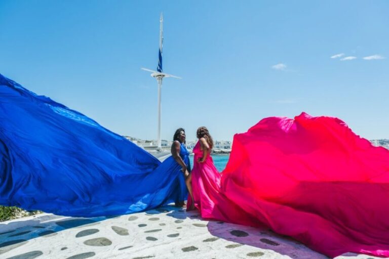 Mykonos: Flying Dress Photoshoot - Who Will Love This Experience