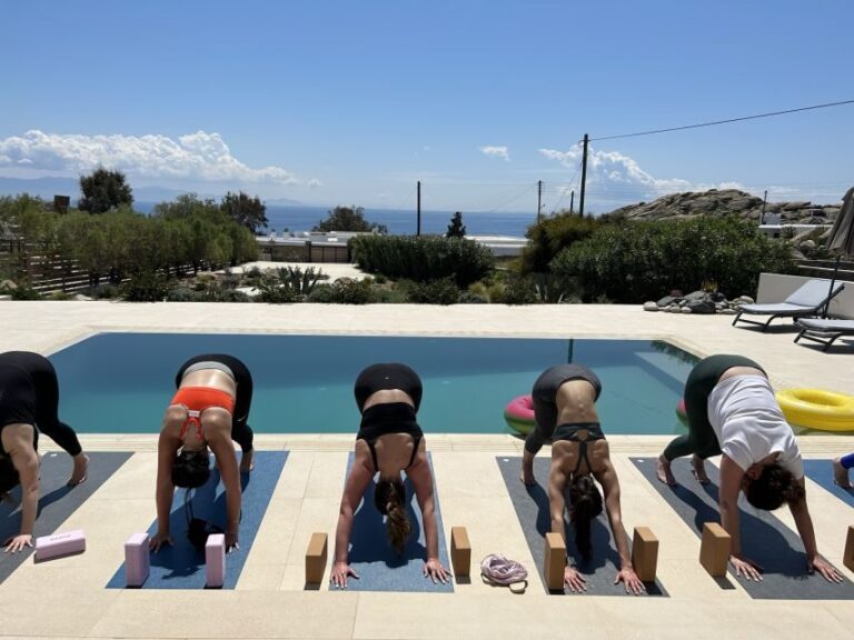 Mykonos: Sunset Group Yoga Session - Authentic Feedback from Participants