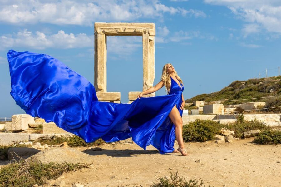 Naxos Flying Dress Photo Shooting - The Itinerary: What to Expect