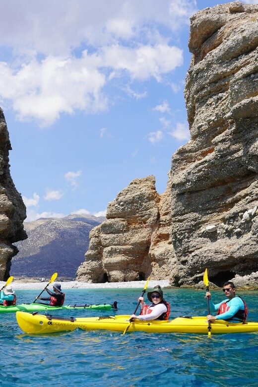 Naxos: Moutsouna Caves Sea Kayak Tour, Snorkeling & Picnic - Exploring the Itinerary: What to Expect from Start to Finish