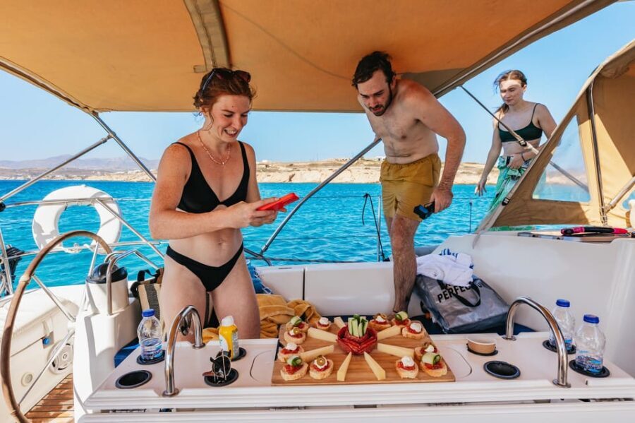 Naxos/ Paros: Sailing Cruise with Food and Drinks - The Value of This Sailing Experience