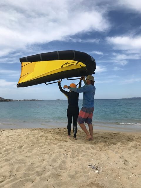 Naxos: Wingfoilling Lessons by Amouditis Kite Center - Who Will Love This Experience