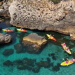 Nerja: Self-Guided Kayak Tour. Maro Waterfall. Support boat for the route. - Starting Point & Ease of Access