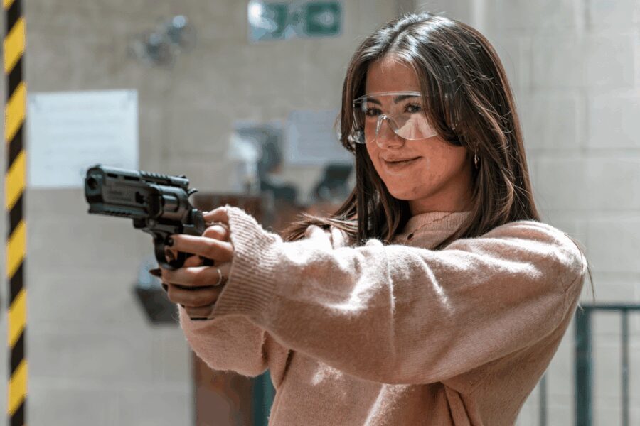 Newton Abbot: Rifle, Pistol and Simulator Combo Package - Who Will Love This Experience?