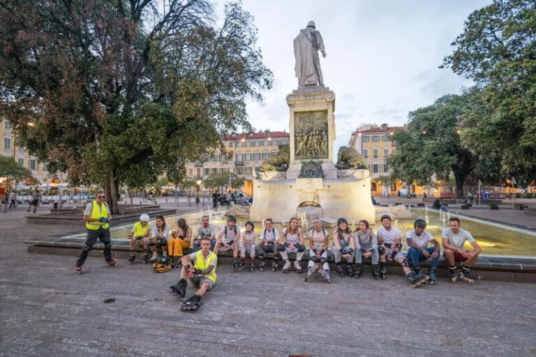 Nice on rollerblades at sunset, local food, and live music! - Breaking Down the Itinerary