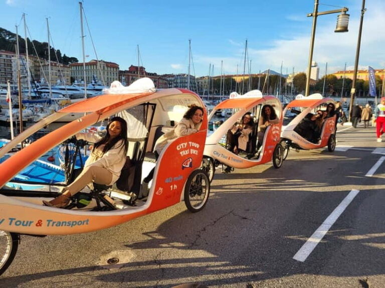 Nice : visite guidée 1h30 en TukTuk avec guide Nicois. - The Value of the Experience: Price vs. What You Get