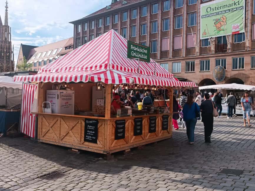 Nuremberg Traditional Food Tour: Full Meal and Drinks - The First Stop: Crafting the Perfect Start with Bretzel