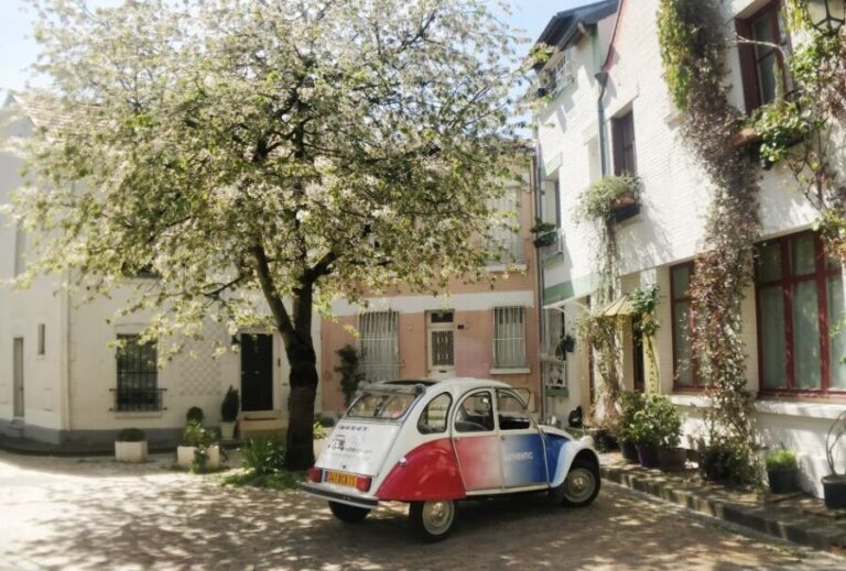Off-the-Beaten Track in Paris: 2-Hour Vintage 2CV Tour - Iconic Sights and Off-the-Beaten-Track Neighborhoods