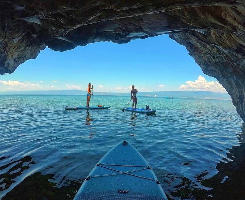 Ohrid: Stand Up Paddleboarding Tour with Landmarks & Photos - Exploring Lake Ohrid from a Unique Angle