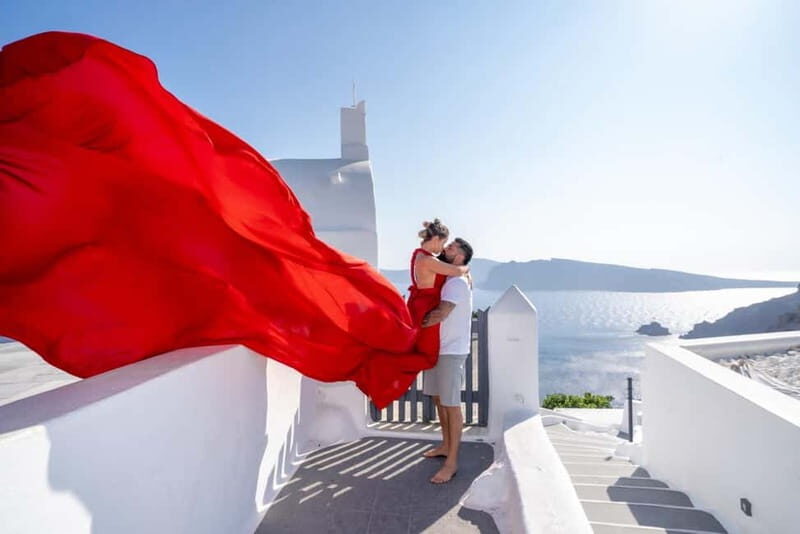 Oia: Santorini Photoshoot with Flying Dress Rental Option - Why This Photoshoot Offers Great Value