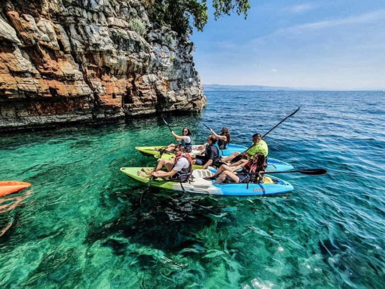 Opatija: Cliffs and caves kayak adventure - The practical side: What to expect and what’s included