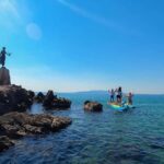 Opatija: Good morning SUP adventure - Stops for swimming and snorkelling
