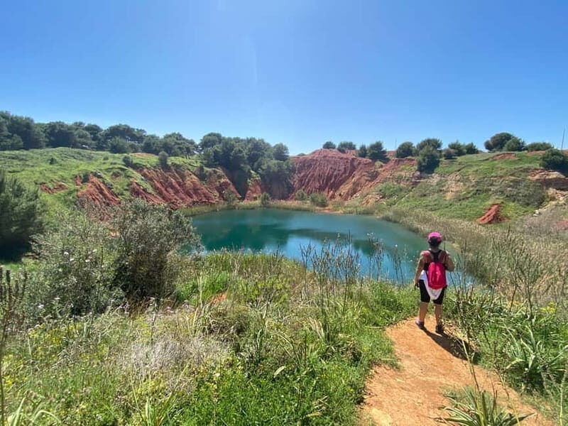 Otranto walk in the Natural Park to discover the Bauxite Quarry - The Bauxite Quarry & the Red Lake: A Surprising Natural Wonder