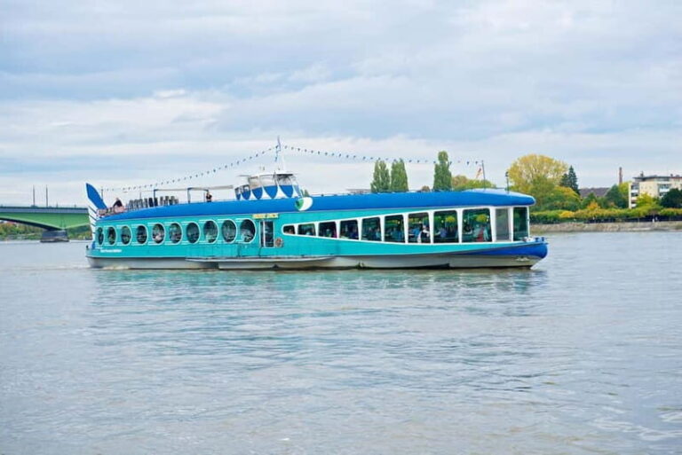 Panoramic tour between Bonn and Königswinter - MS Moby Dick - What to Expect on Your Rhine Cruise