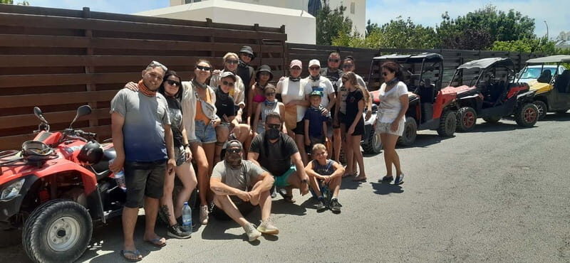 Paphos: Buggy Tour Akamas incl and Adonis Falls - Lara Bay and the Beach Break