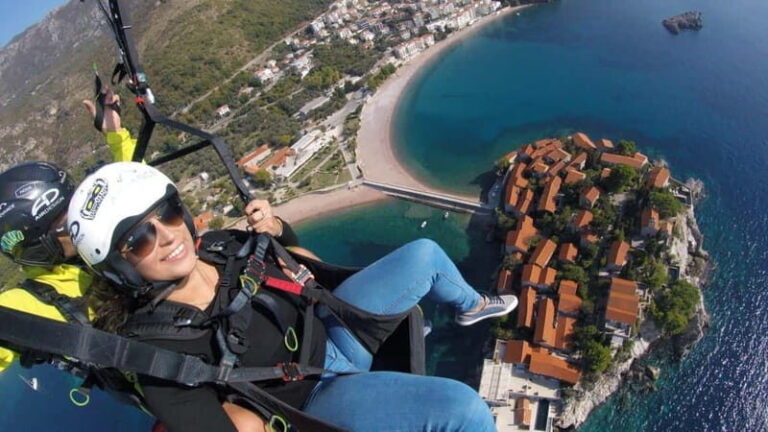 Paragliding Montenegro: Sveti Stefan Air Excursion - The Scenic Highlights: Sveti Stefan and Beyond