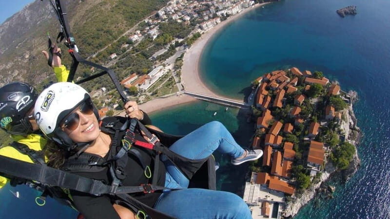 Paragliding Montenegro: Sveti Stefan Air Excursion - The Scenic Highlights: Sveti Stefan and Beyond