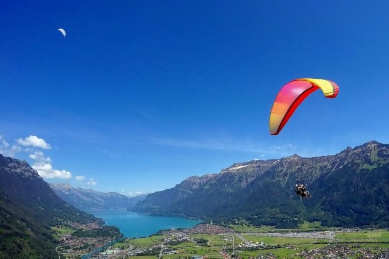 Paragliding Tandem Flight in Interlaken - The Value of the Tour
