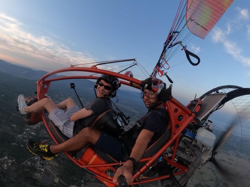 Paramotor Flight over Corfu's West Coast - Breakdown of the Itinerary